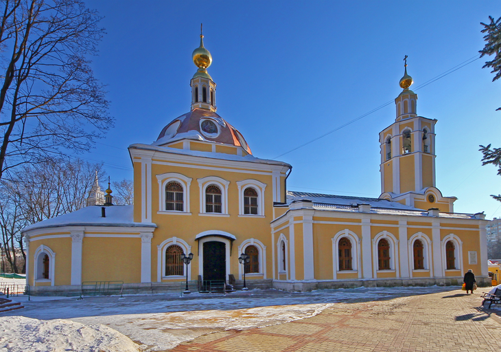 Храм Всех Святых во Всехсвятском)